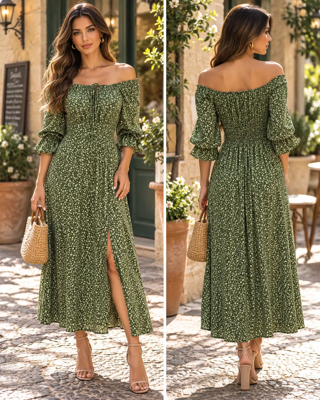 Vestido Campo Verde